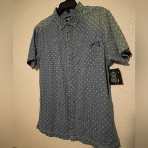 Vintage Men’s O’Neill Palm Brawl Button Front Shirt